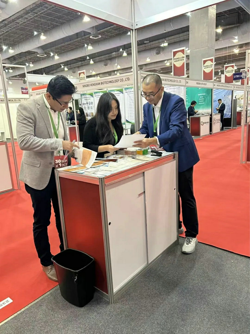 20251009潔晶集團(tuán)參加墨西哥食品配料展2